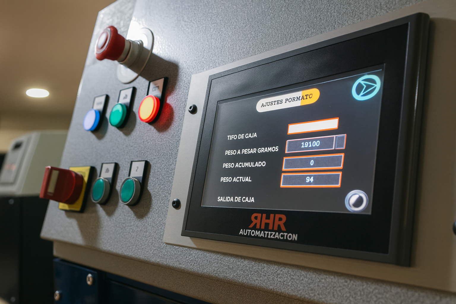 Actualizacion electronica de maquinaria